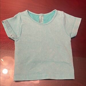 Light Blue Short Sleeve Kids Tee